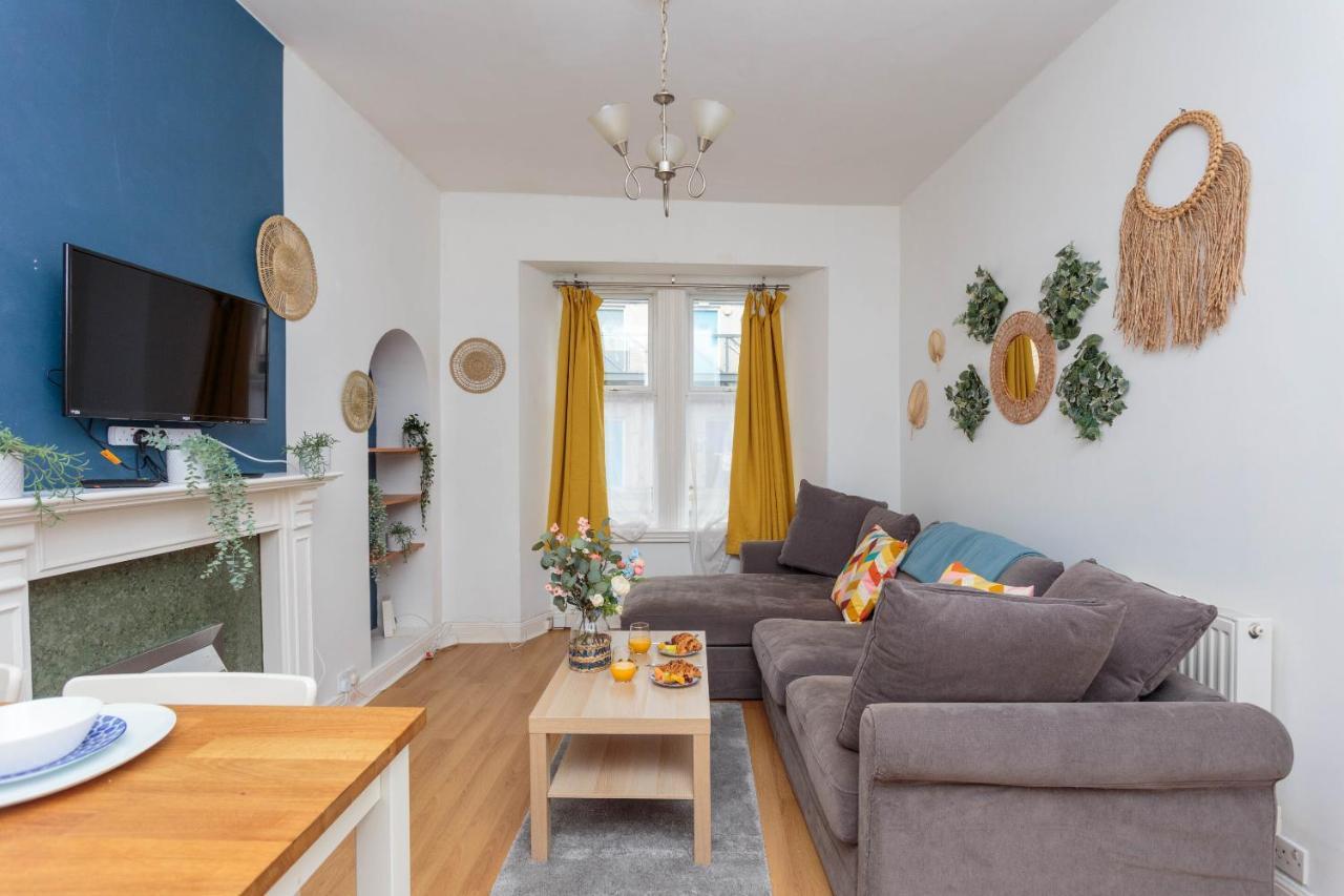 شقة Warm 1Bed Flat Leith Walk إدنبرة المظهر الخارجي الصورة